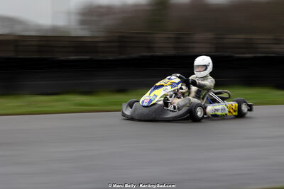 08/03/2026 : 1ère manche de l’Atlantic Trophée à Lescar (photos Marc Belly) 2026 — karting