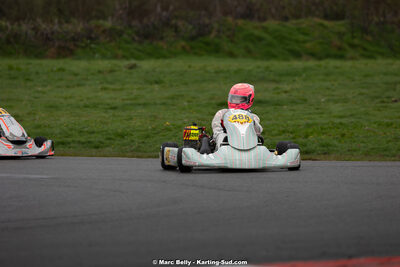 08/03/2026 : 1ère manche de l’Atlantic Trophée à Lescar (photos Marc Belly) 2026 — karting