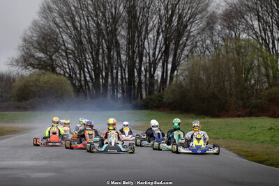 08/03/2026 : 1ère manche de l’Atlantic Trophée à Lescar (photos Marc Belly) 2026 — karting