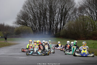 08/03/2026 : 1ère manche de l’Atlantic Trophée à Lescar (photos Marc Belly) 2026 — karting