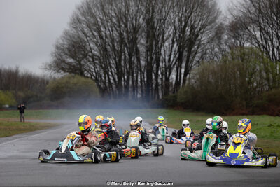08/03/2026 : 1ère manche de l’Atlantic Trophée à Lescar (photos Marc Belly) 2026 — karting