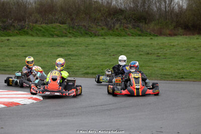 08/03/2026 : 1ère manche de l’Atlantic Trophée à Lescar (photos Marc Belly) 2026 — karting