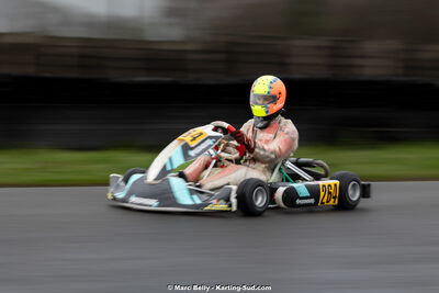 08/03/2026 : 1ère manche de l’Atlantic Trophée à Lescar (photos Marc Belly) 2026 — karting