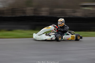 08/03/2026 : 1ère manche de l’Atlantic Trophée à Lescar (photos Marc Belly) 2026 — karting