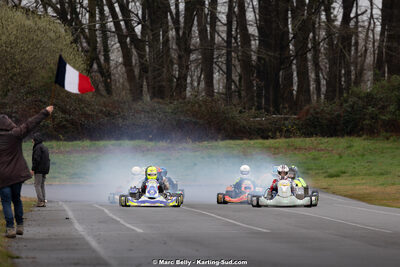 08/03/2026 : 1ère manche de l’Atlantic Trophée à Lescar (photos Marc Belly) 2026 — karting