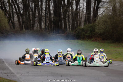 08/03/2026 : 1ère manche de l’Atlantic Trophée à Lescar (photos Marc Belly) 2026 — karting