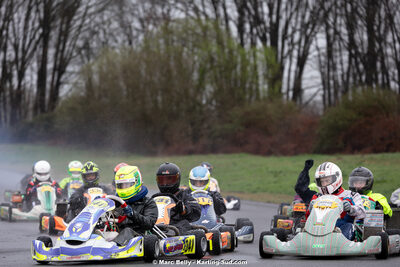 08/03/2026 : 1ère manche de l’Atlantic Trophée à Lescar (photos Marc Belly) 2026 — karting