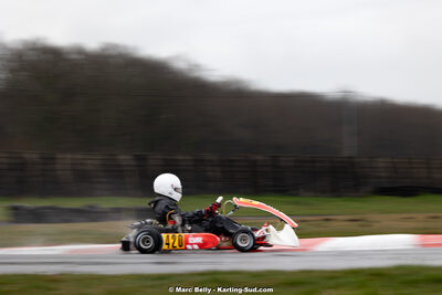 08/03/2026 : 1ère manche de l’Atlantic Trophée à Lescar (photos Marc Belly) 2026 — karting