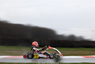 08/03/2026 : 1ère manche de l’Atlantic Trophée à Lescar (photos Marc Belly) 2026 — karting