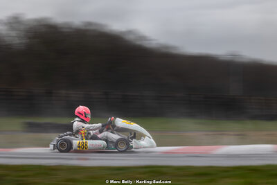 08/03/2026 : 1ère manche de l’Atlantic Trophée à Lescar (photos Marc Belly) 2026 — karting