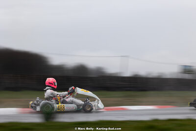 08/03/2026 : 1ère manche de l’Atlantic Trophée à Lescar (photos Marc Belly) 2026 — karting