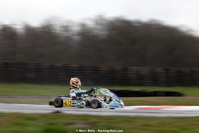 08/03/2026 : 1ère manche de l’Atlantic Trophée à Lescar (photos Marc Belly) 2026 — karting