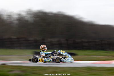 08/03/2026 : 1ère manche de l’Atlantic Trophée à Lescar (photos Marc Belly) 2026 — karting