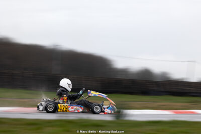 08/03/2026 : 1ère manche de l’Atlantic Trophée à Lescar (photos Marc Belly) 2026 — karting