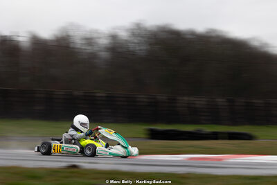08/03/2026 : 1ère manche de l’Atlantic Trophée à Lescar (photos Marc Belly) 2026 — karting