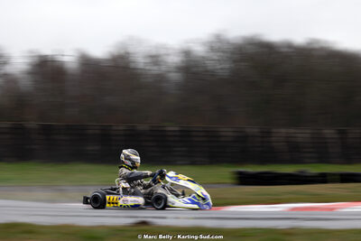08/03/2026 : 1ère manche de l’Atlantic Trophée à Lescar (photos Marc Belly) 2026 — karting