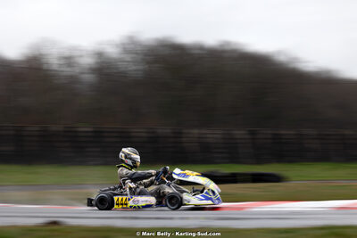 08/03/2026 : 1ère manche de l’Atlantic Trophée à Lescar (photos Marc Belly) 2026 — karting