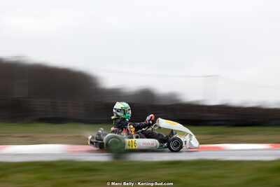 08/03/2026 : 1ère manche de l’Atlantic Trophée à Lescar (photos Marc Belly) 2026 — karting