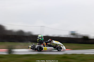 08/03/2026 : 1ère manche de l’Atlantic Trophée à Lescar (photos Marc Belly) 2026 — karting