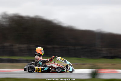 08/03/2026 : 1ère manche de l’Atlantic Trophée à Lescar (photos Marc Belly) 2026 — karting