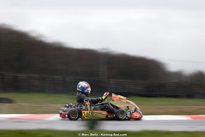 08/03/2026 : 1ère manche de l’Atlantic Trophée à Lescar (photos Marc Belly) 2026 — karting