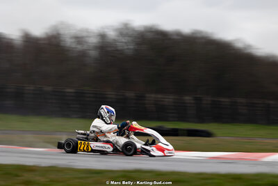 08/03/2026 : 1ère manche de l’Atlantic Trophée à Lescar (photos Marc Belly) 2026 — karting