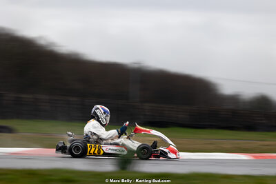 08/03/2026 : 1ère manche de l’Atlantic Trophée à Lescar (photos Marc Belly) 2026 — karting