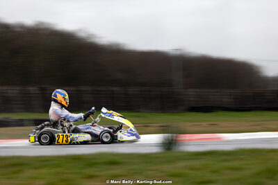 08/03/2026 : 1ère manche de l’Atlantic Trophée à Lescar (photos Marc Belly) 2026 — karting