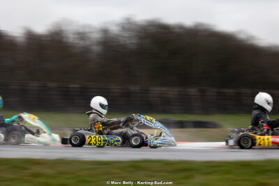 08/03/2026 : 1ère manche de l’Atlantic Trophée à Lescar (photos Marc Belly) 2026 — karting