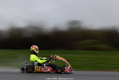 08/03/2026 : 1ère manche de l’Atlantic Trophée à Lescar (photos Marc Belly) 2026 — karting