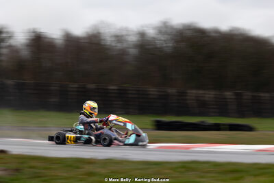 08/03/2026 : 1ère manche de l’Atlantic Trophée à Lescar (photos Marc Belly) 2026 — karting