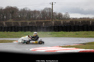 08/03/2026 : 1ère manche de l’Atlantic Trophée à Lescar (photos Marc Belly) 2026 — karting