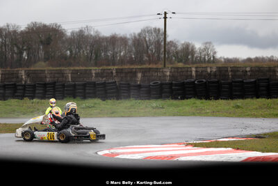 08/03/2026 : 1ère manche de l’Atlantic Trophée à Lescar (photos Marc Belly) 2026 — karting