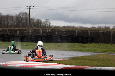 08/03/2026 : 1ère manche de l’Atlantic Trophée à Lescar (photos Marc Belly) 2026 — karting