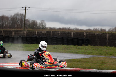 08/03/2026 : 1ère manche de l’Atlantic Trophée à Lescar (photos Marc Belly) 2026 — karting