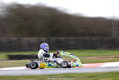 08/03/2026 : 1ère manche de l’Atlantic Trophée à Lescar (photos Marc Belly) 2026 — karting