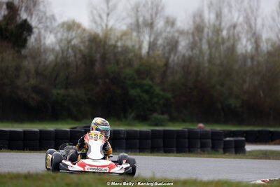 08/03/2026 : 1ère manche de l’Atlantic Trophée à Lescar (photos Marc Belly) 2026 — karting