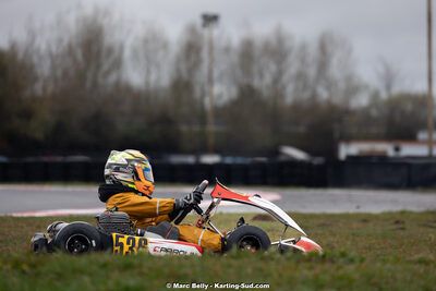 08/03/2026 : 1ère manche de l’Atlantic Trophée à Lescar (photos Marc Belly) 2026 — karting