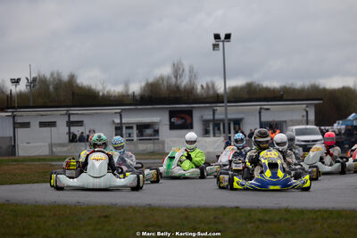 08/03/2026 : 1ère manche de l’Atlantic Trophée à Lescar (photos Marc Belly) 2026 — karting