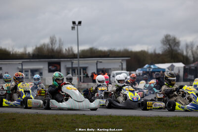 08/03/2026 : 1ère manche de l’Atlantic Trophée à Lescar (photos Marc Belly) 2026 — karting