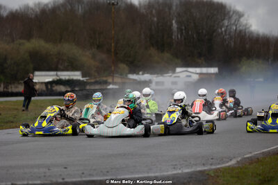 08/03/2026 : 1ère manche de l’Atlantic Trophée à Lescar (photos Marc Belly) 2026 — karting