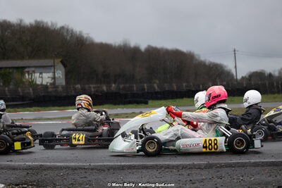 08/03/2026 : 1ère manche de l’Atlantic Trophée à Lescar (photos Marc Belly) 2026 — karting