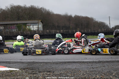 08/03/2026 : 1ère manche de l’Atlantic Trophée à Lescar (photos Marc Belly) 2026 — karting