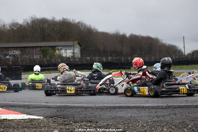 08/03/2026 : 1ère manche de l’Atlantic Trophée à Lescar (photos Marc Belly) 2026 — karting
