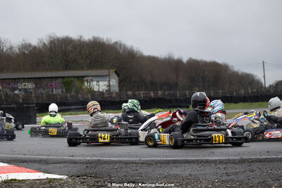 08/03/2026 : 1ère manche de l’Atlantic Trophée à Lescar (photos Marc Belly) 2026 — karting