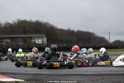 08/03/2026 : 1ère manche de l’Atlantic Trophée à Lescar (photos Marc Belly) 2026 — karting