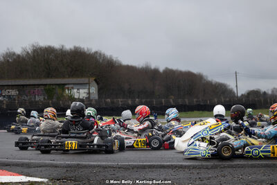 08/03/2026 : 1ère manche de l’Atlantic Trophée à Lescar (photos Marc Belly) 2026 — karting