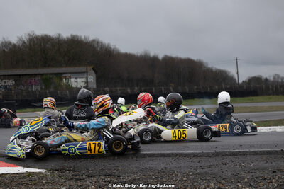 08/03/2026 : 1ère manche de l’Atlantic Trophée à Lescar (photos Marc Belly) 2026 — karting