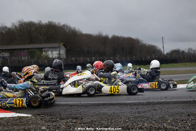08/03/2026 : 1ère manche de l’Atlantic Trophée à Lescar (photos Marc Belly) 2026 — karting