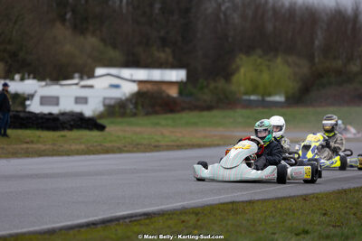 08/03/2026 : 1ère manche de l’Atlantic Trophée à Lescar (photos Marc Belly) 2026 — karting